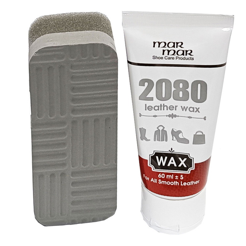 واکس کفش مدل مرمر گچی 2080 کد 2.SVN 2080 به همراه ابر