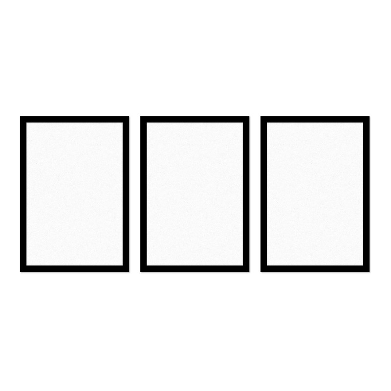 قاب عکس مدل 166-321 سایز 42×60 سانتی متر بسته سه عددی