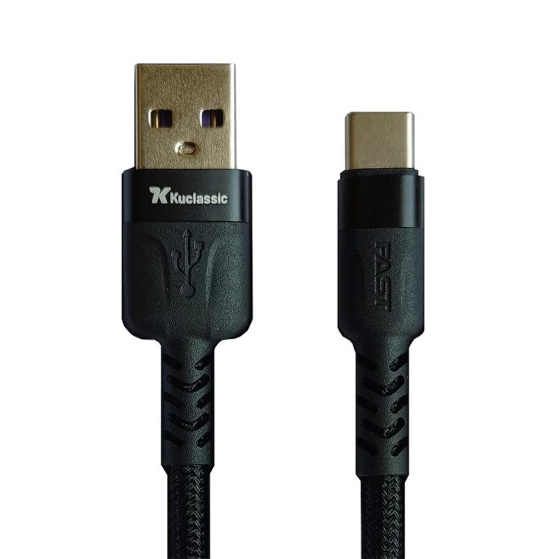 کابل تبدیل USB به USB-C کوکلاسیک مدل Q18-C طول 1 متر
