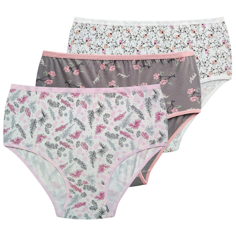 شورت زنانه آداک مدل پنبه لاکرا B37 بسته 3 عددی