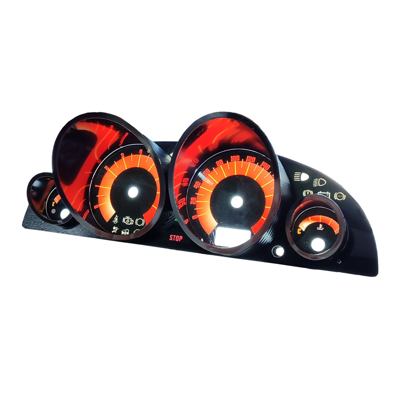 صفحه کیلومتر خودرو کد 05 مناسب برای پژو 405 / سمند به همراه قاب کیلومتر