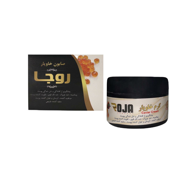خرید و قیمت کرم سفت کننده پوست روجا مدل خاویار حجم 100 میلی لیتر