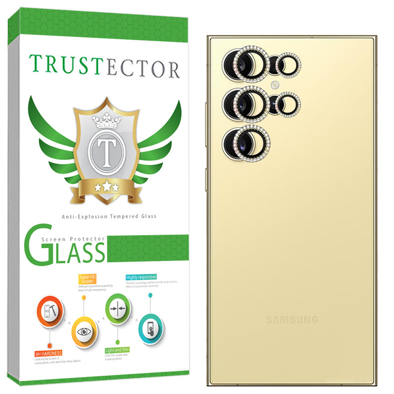 محافظ لنز دوربین تراستکتور مدل NR5T20 مناسب برای گوشی موبایل Galaxy S24 Ultra