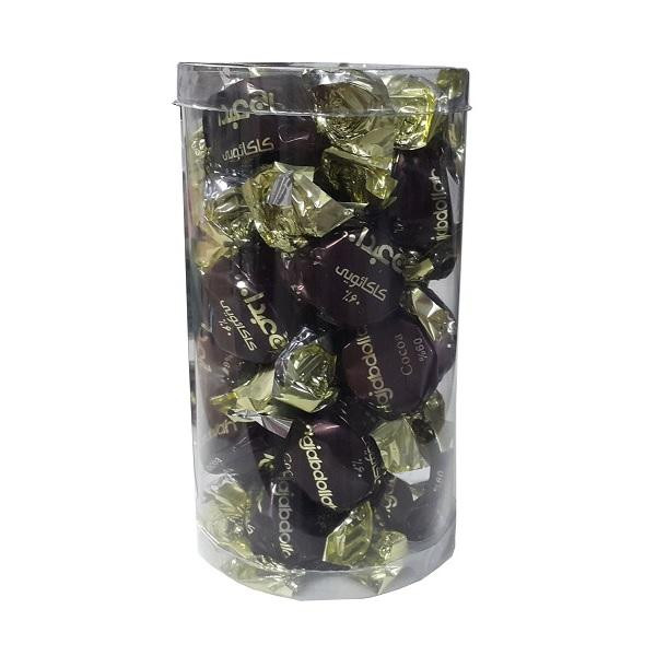 خرید و قیمت شکلات تلخ با مغز پشمک حاج عبدالله - 300 گرم