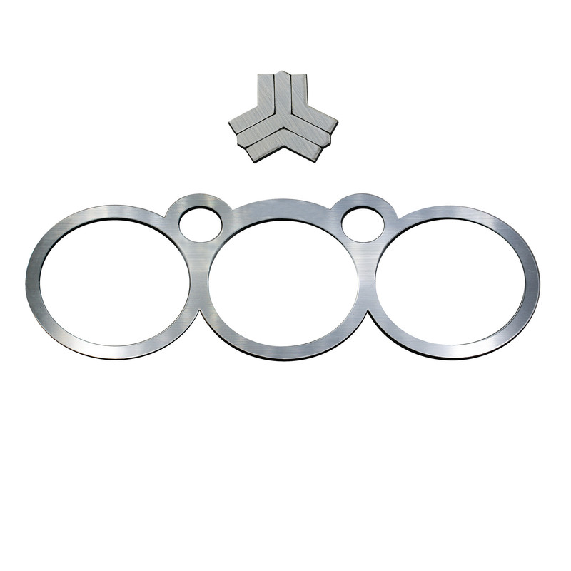 تریم پنل بخاری و آرم فرمان خودرو بیلگین مدل Tia12مناسب برای تیبا مجموعه 2 عددی