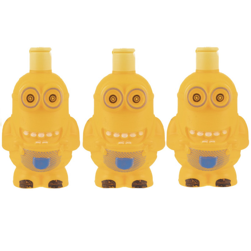 شامپو بچه ریکلین مدل مینیون حجم 450 میلی لیتر مجموعه 3 عددی