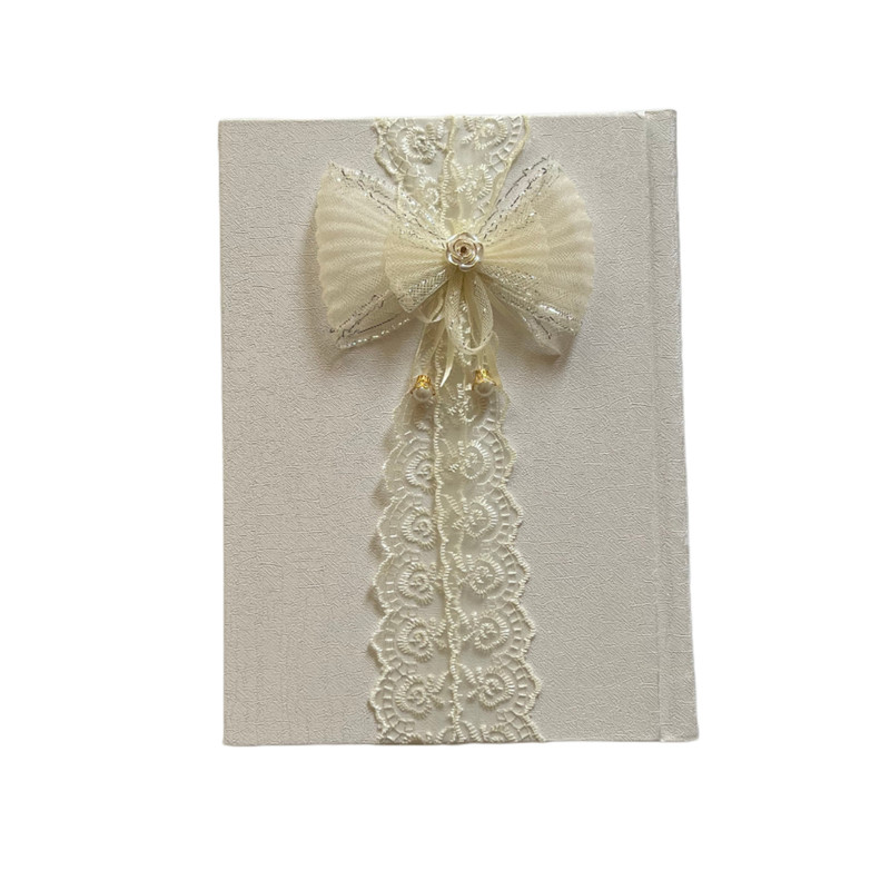 خرید و قیمت دفتر بله برون طرح گیپور پاپیونی