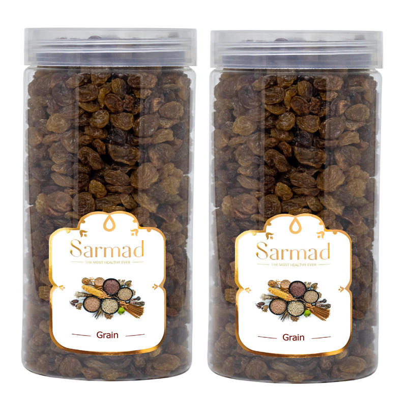 کشمش پلویی ممتاز سرمد - 500 گرم بسته 2 عددی