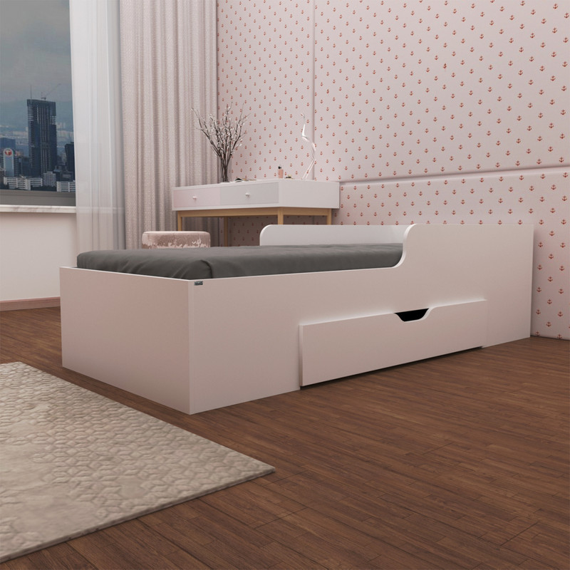 تخت خواب یک نفره اعیان مدل FH659 سایز 90x200 سانتی متر