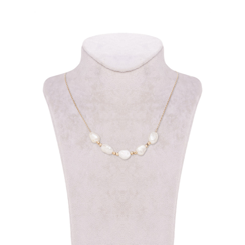 گردنبند طلا 18 عیار زنانه گالری شیدا مجد مدل البرنارد باروک