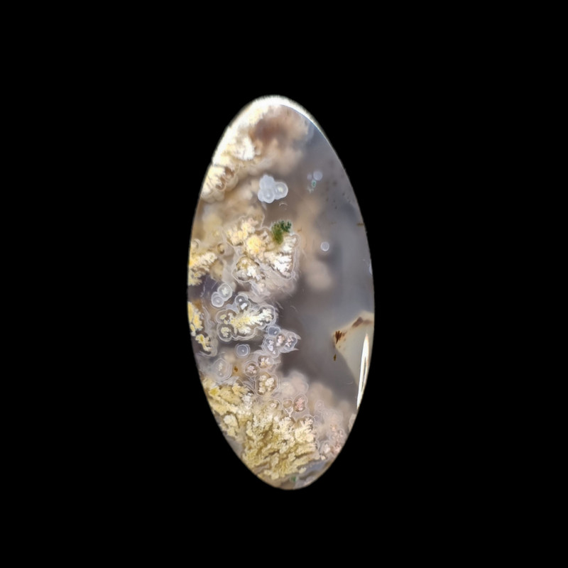 نگین عقیق شجر کد E1