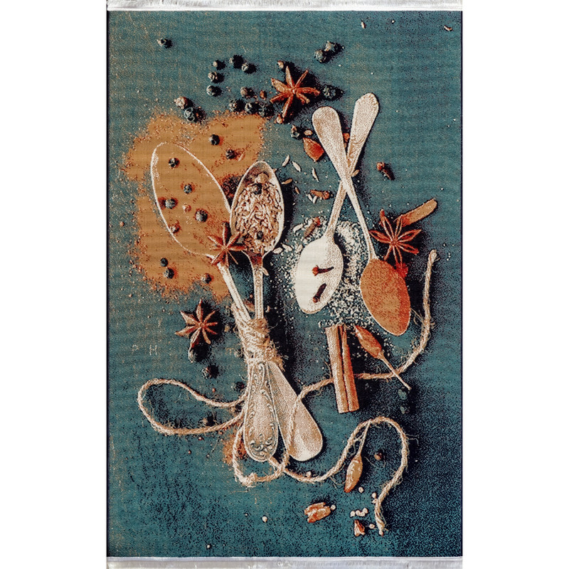 خرید و قیمت گلیم ماشینی مدل قاشق و چنگال کد A2268