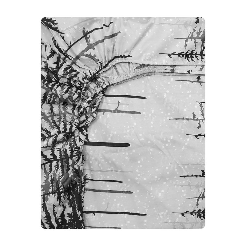 ملحفه آدنو مدل کاج کد IR164 سایز 120x200 سانتی متر