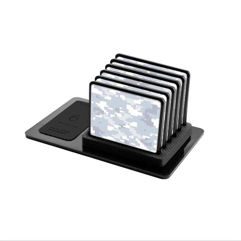 زیر لیوانی ماهوت مدل Army-Snow-Pixel بسته 6 عددی