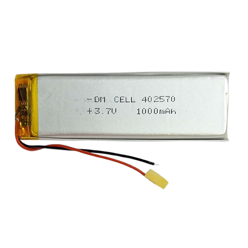 باتری لیتیومی دی ام سل مدل DM-402570 ظرفیت 1000 میلی آمپر ساعت