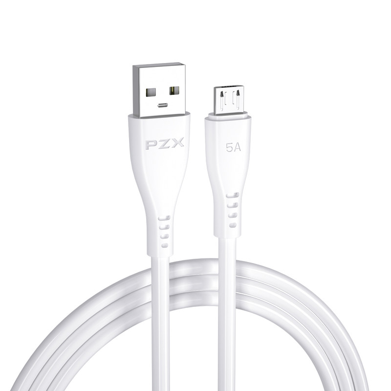 کابل تبدیل usb به micro usb پی زد ایکس مدل V113 طول 1 متر