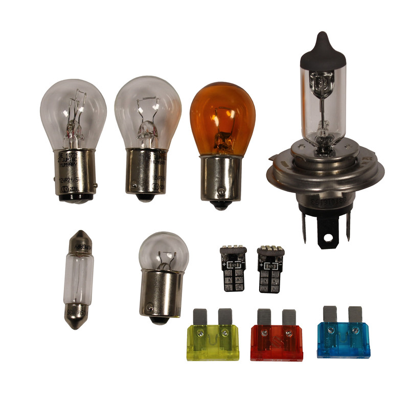 لامپ خودرو مدل H4 بسته 11 عددی