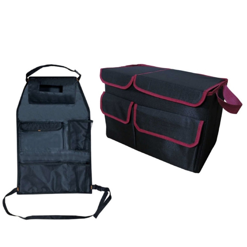 کیف نظم دهنده صندوق عقب خودرو سام سالو مدل 2door به همراه نظم دهنده پشت صندلی