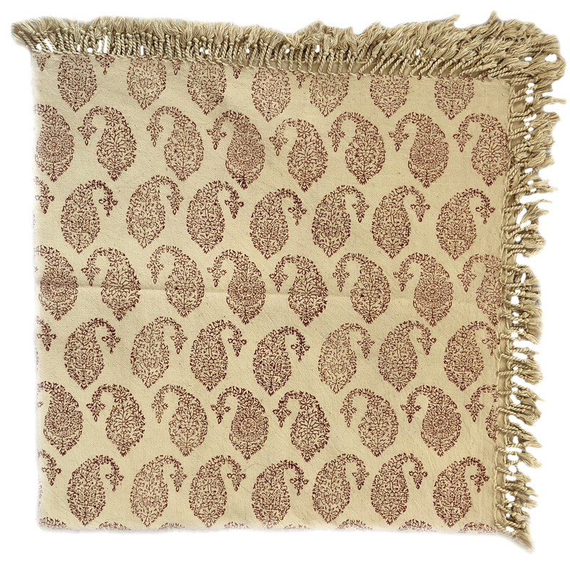 خرید و قیمت رومیزی قلمکار عطریان مدل بته جقه شاه عباسي