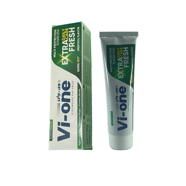 خمیر دندان وی وان مدل EXTRA FRESH حجم 130 میلی لیتر
