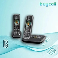 گوشی تلفن بی سیم گیگاست مدل C530A Duo-گارانتی 18 ماهه نگین تک پرشیا