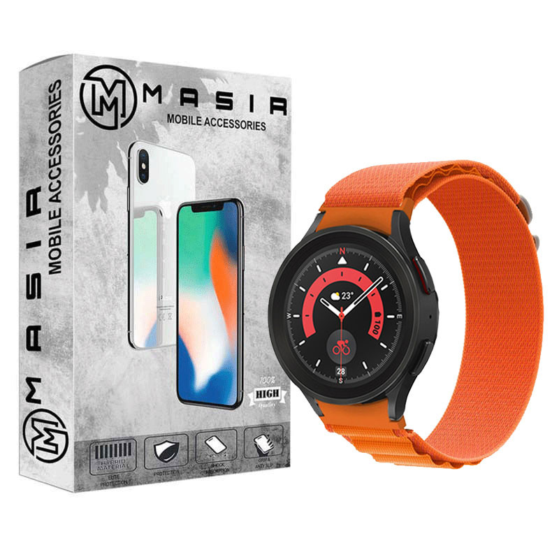 بند مسیر مدل LOOP ALPINE مناسب برای ساعت هوشمند سامسونگ Galaxy Watch Active