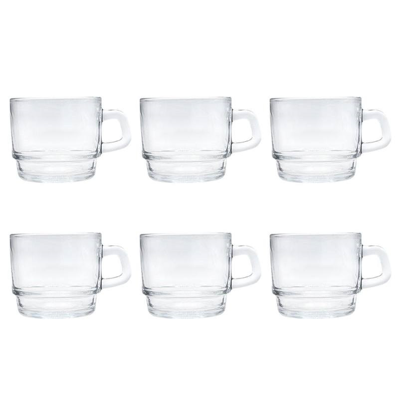 نیم لیوان کاوه مدل سپیدار مجموعه شش عددی