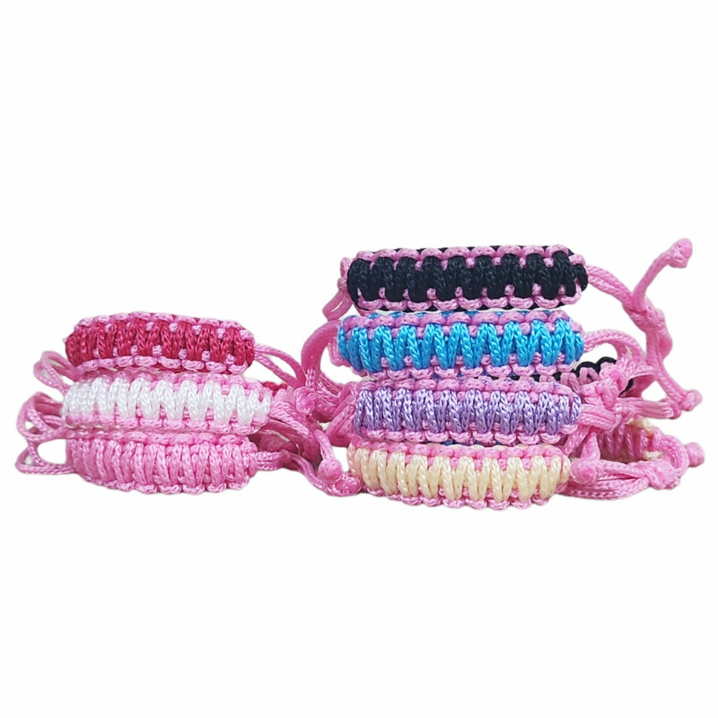 بند می بند بافت مدل بافت مناسب برای ساعت هوشمند شیائومی mi band 6 / mi band 7 مجموعه 7 عددی