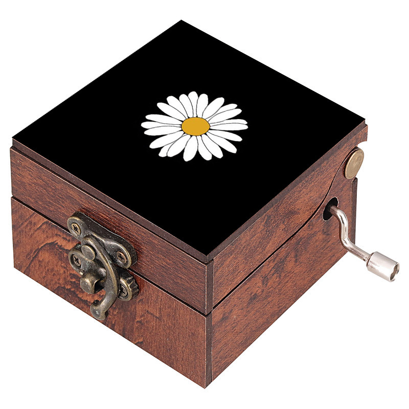 جعبه موزیکال مدل بابونه کد N62