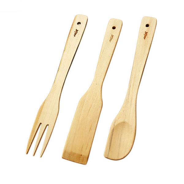 سرویس کفگیر 3 پارچه چوبلمه کد 789