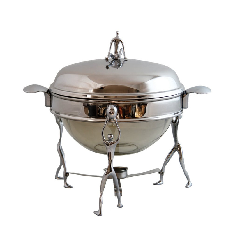 خرید و قیمت سوفله سوپ خوری مدل آدمک استیل کد 3003-SS