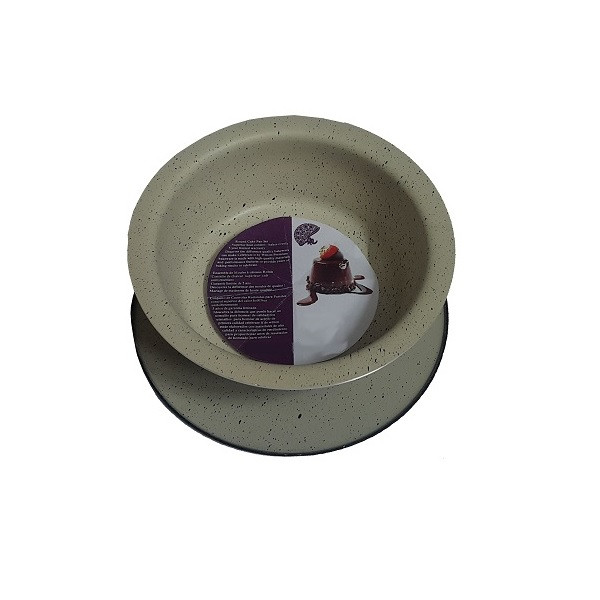 قالب ته چین به گز مدل گرد کف برجسته