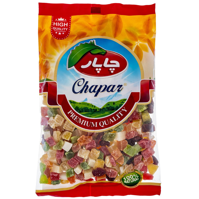 آجیل استوایی چاپار مقدار 400 گرم