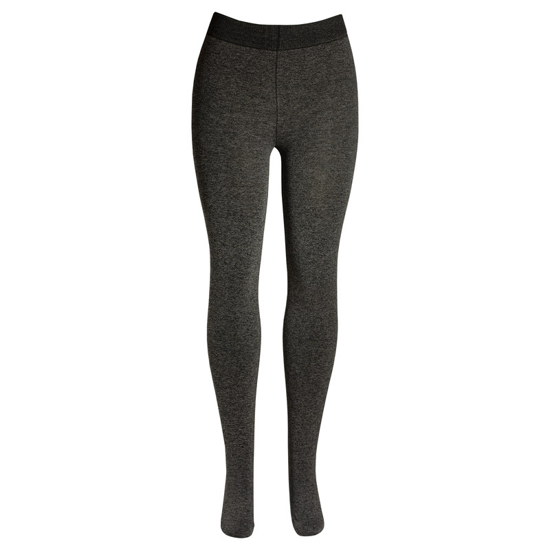 جوراب شلواری زنانه پریزن مدل ملانژ DEN200-M-T رنگ طوسی