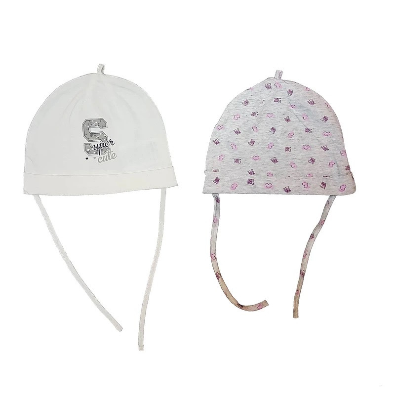 کلاه نوزادی لوپیلو مدل 422 مجموعه 2 عددی