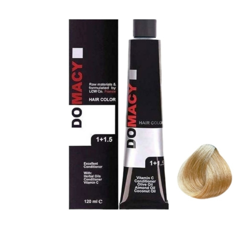 رنگ مو دوماسی شماره 6/3 حجم 120 میلی لیتر رنگ بلوند طلایی تیره