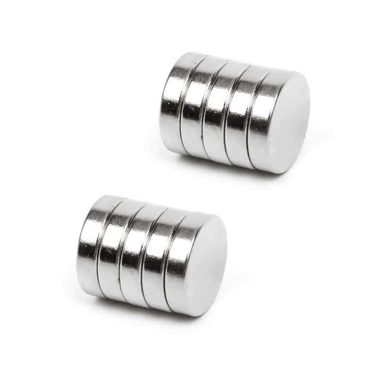 آهن ربا مدل نئودیمیوم دیسک D12x3mm بسته 10 عددی