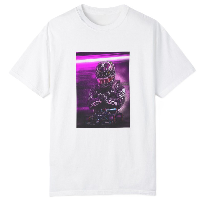 خرید و قیمت تی شرت آستین کوتاه بچگانه مدل اتومبیل رانی فرمول یک