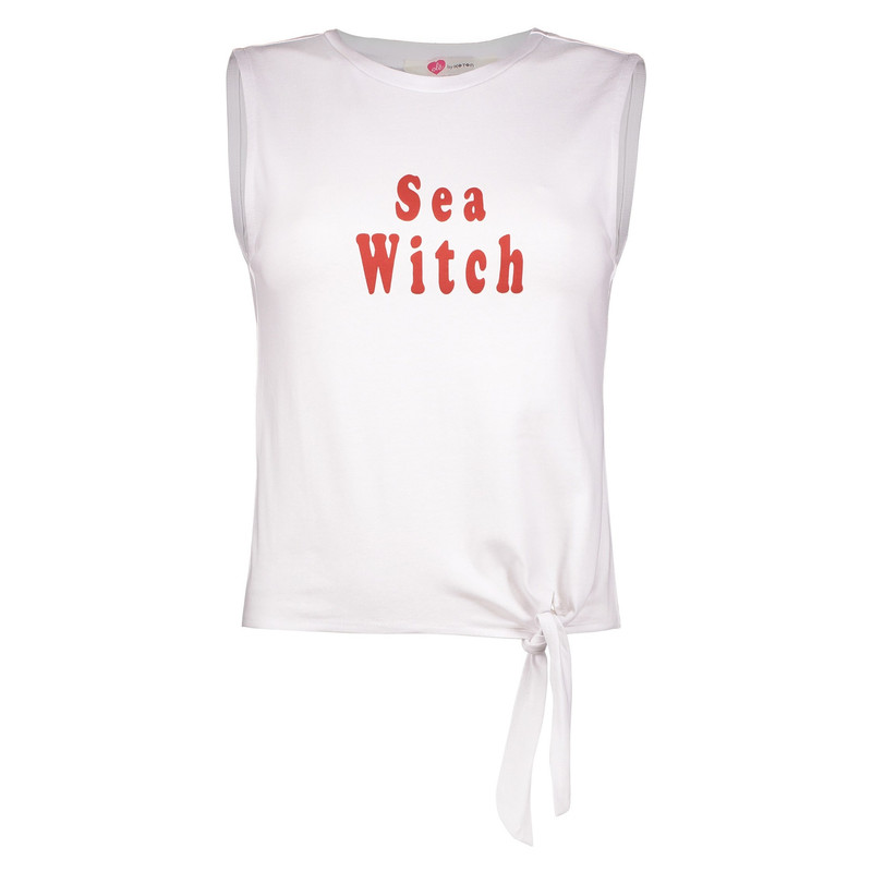 تاپ نخی یقه گرد زنانه - کوتون