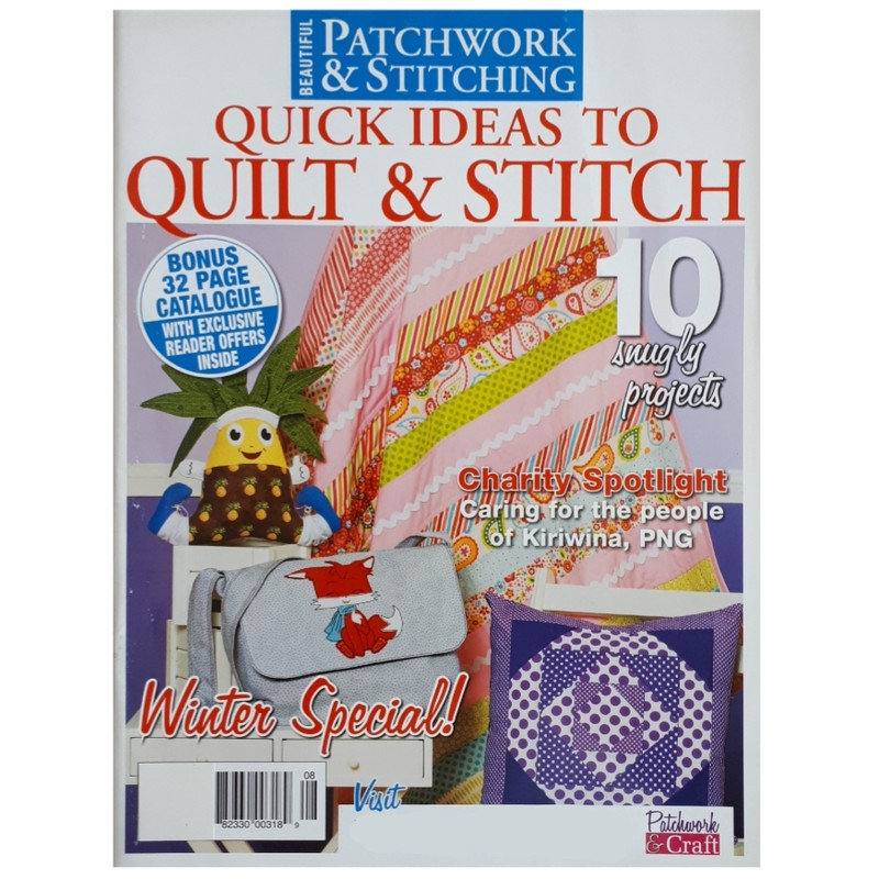 مجله Quick Ideas to Quilt and Stitch جولاي 2020