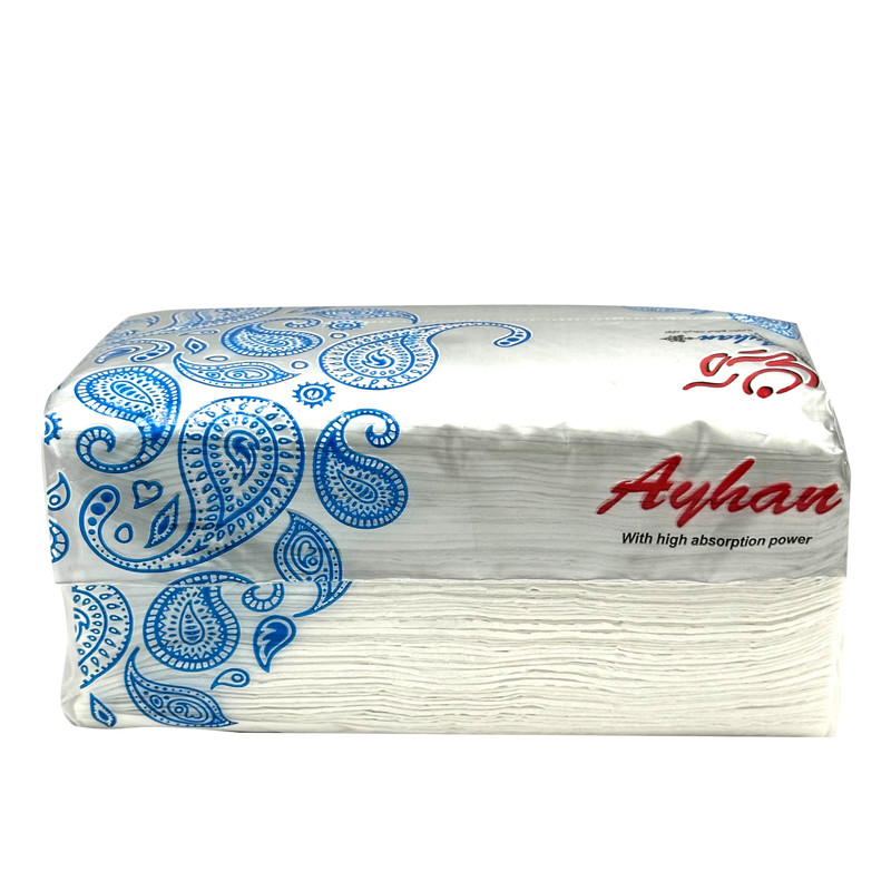 خرید و قیمت دستمال کاغذی 200 برگ آیهان مدل نایلونی