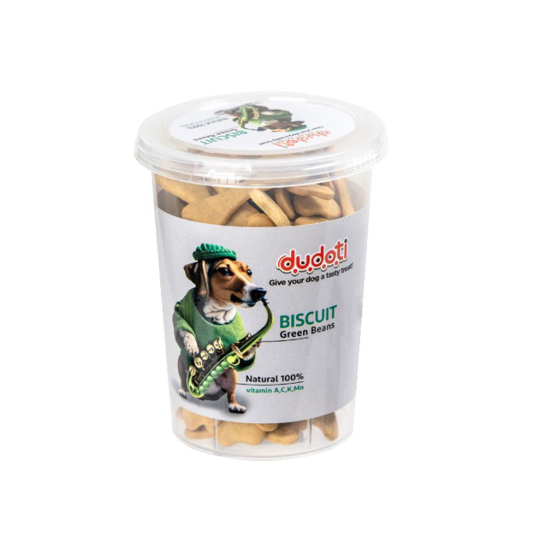 تشویقی سگ دودوتی مدل Green Beans وزن 150 گرم