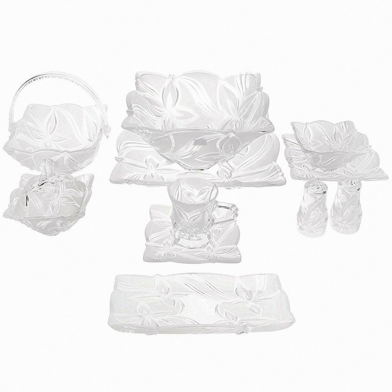 سرویس پذیرایی 32 پارچه سیلیکا مدل آنجلینا مات