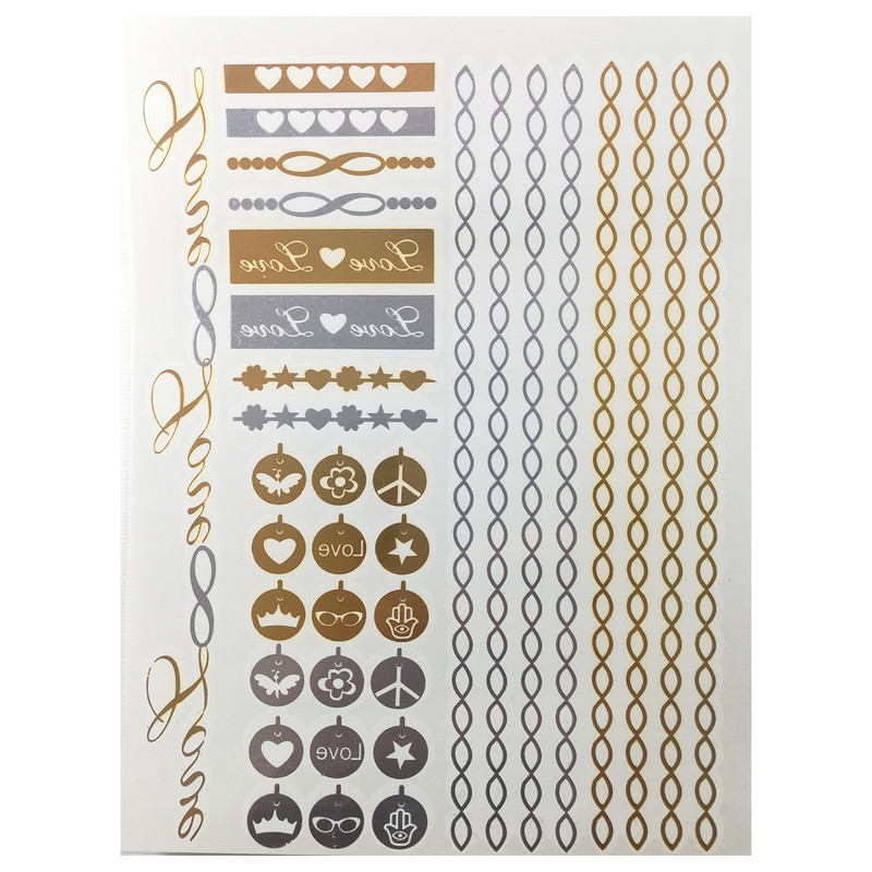 خرید و قیمت تتو موقت مکسنس مدل 666 سایز 120