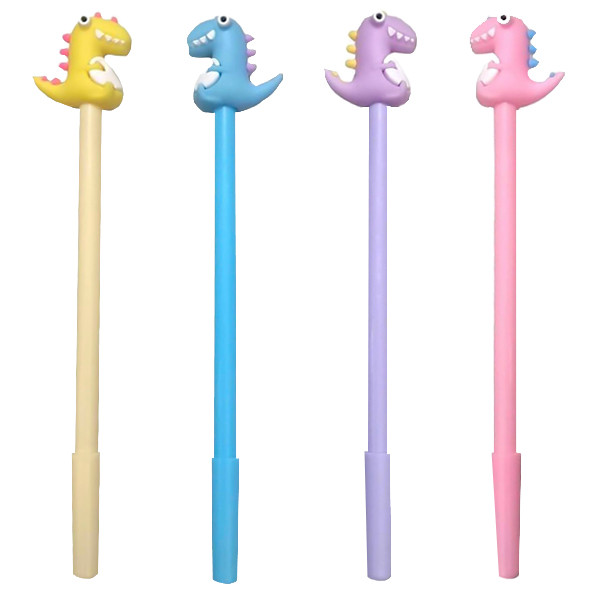 مداد مشکی مدل بینهایت فانتزی دایناسور بسته 4 عددی