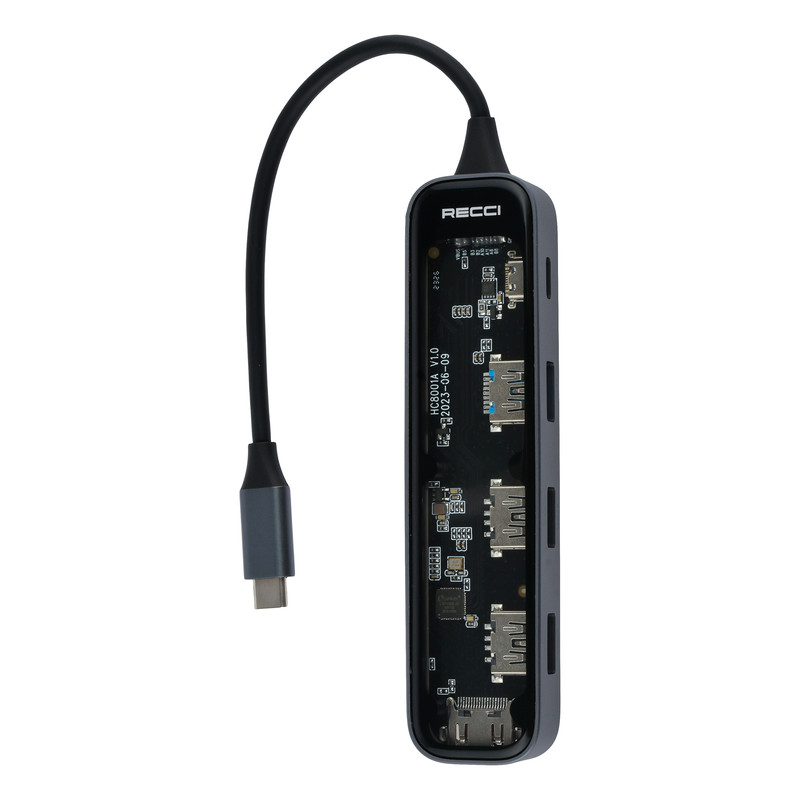 هاب 5 پورت USB-C رسی مدل RH20