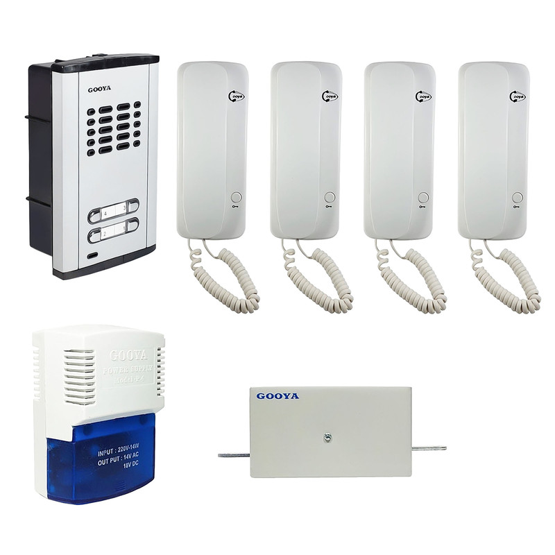 دربازکن صوتی گویا مدل BT-4COM-700 مجموعه 7 عددی