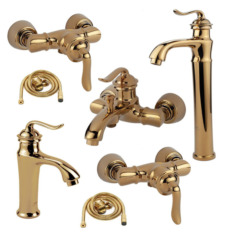 ست شیرآلات کسری مدل دانوب مجموعه 7 عددی