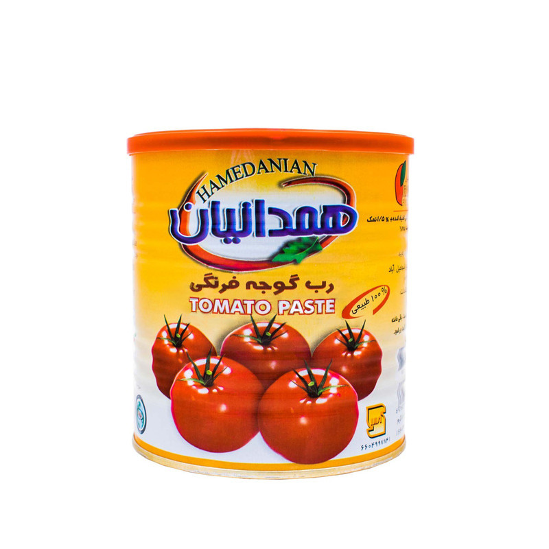 کنسرو رب گوجه فرنگی همدانیان مقدار 800 گرم