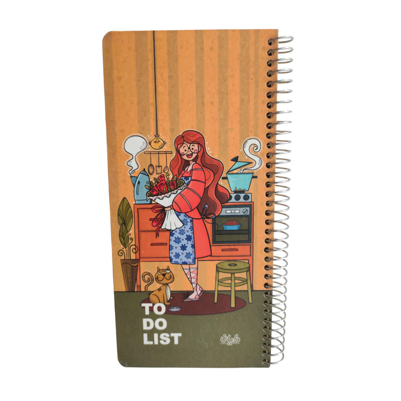 دفترچه یادداشت 80 برگ دایان طرح تودولیست مدل فانتزی کد 12